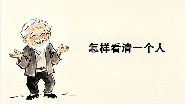 怎样看清一个人_洞医网