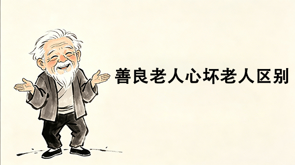 善良老人和心坏老人的区别_洞医网