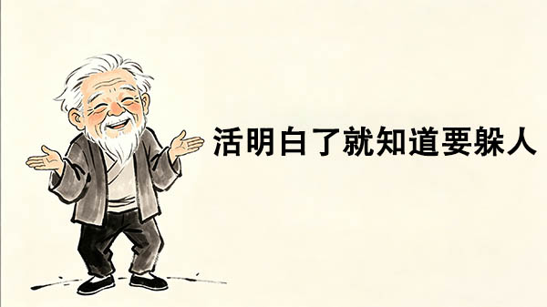 活明白了就知道要躲人_洞医网