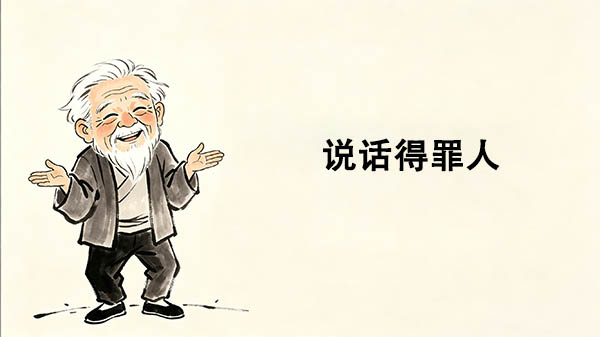 说话得罪人_洞医网