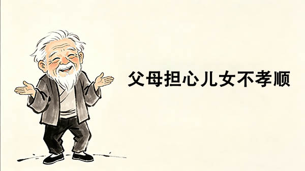 父母担心儿女不孝顺_洞医网
