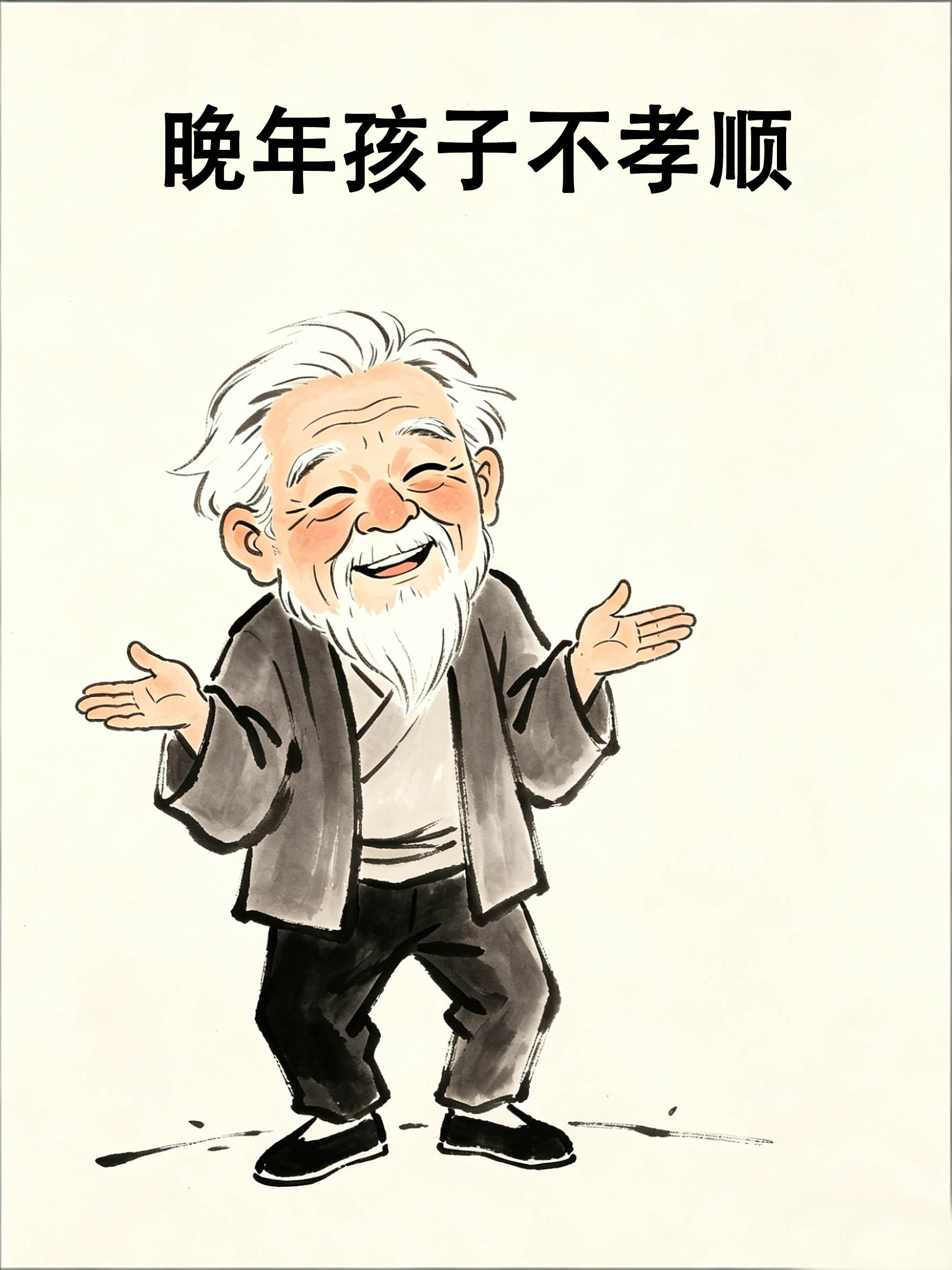 晚年孩子不孝顺._洞医网