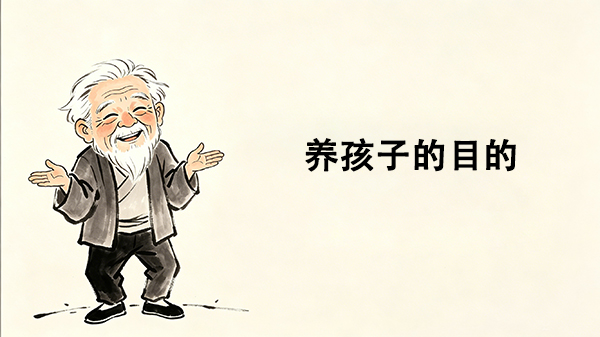养孩子的目的_洞医网