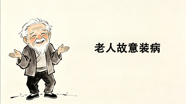 老人故意装病_洞医网