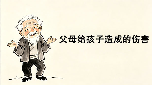 父母给孩子造成的伤害_洞医网