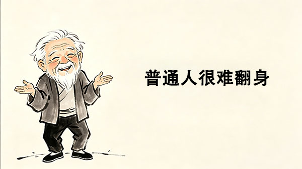 普通人很难翻身_洞医网