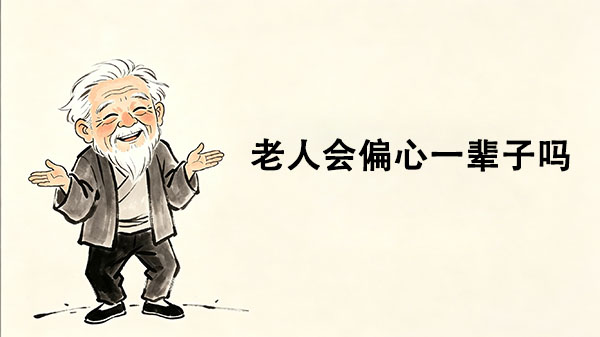 偏心的老人会偏心一辈子吗_洞医网