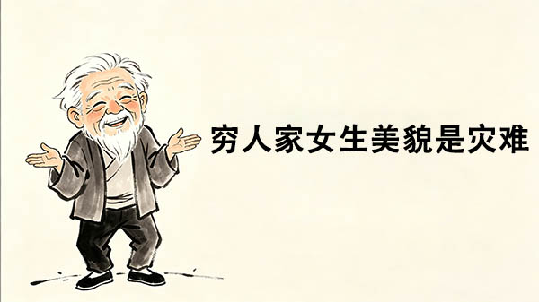穷人家的女生美貌是一种灾难_洞医网
