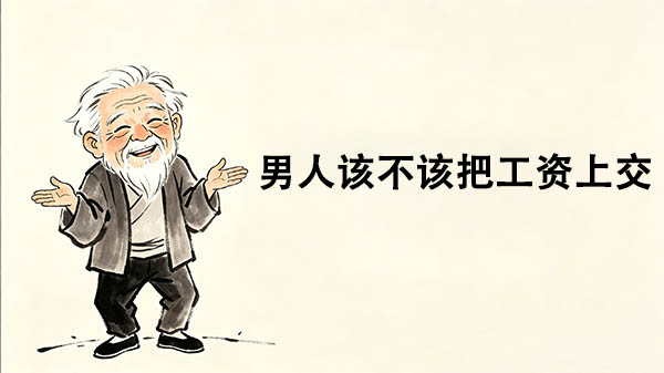 男人该不该把工资上交_洞医网