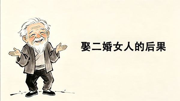 娶二婚女人的后果_洞医网
