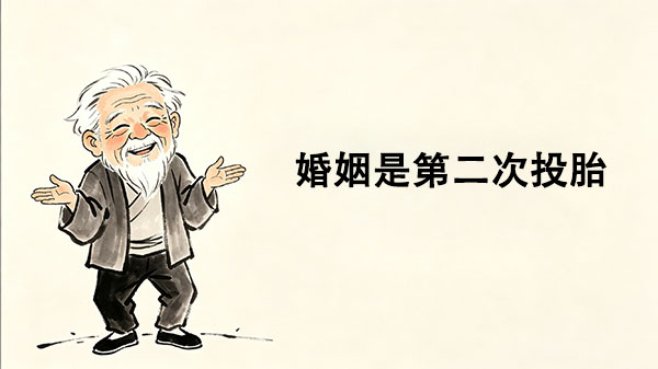 婚姻是第二次投胎_洞医网