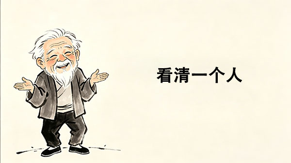 看清一个人_洞医网